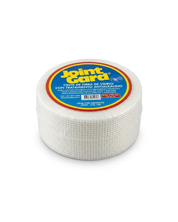 JOINT GARD 5cmx90mts Malla fibra de vidrio JOINT GARD 5cm x 90 mts. Malla fibra de vidrio - Imagen 1